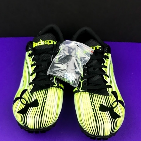 New Under Armour Mens Kick Sprint with spike Sz 11 - Picture 5 of 8